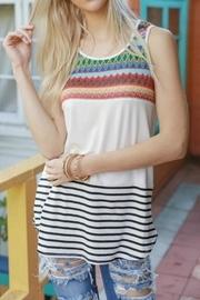  Stripe Aztec Tank