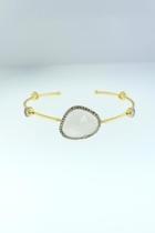  Quartz Diamond Cuff