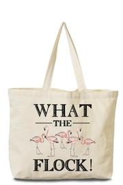  Flamingo Canvas Tote