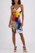  Multicolored Bodycon Dress