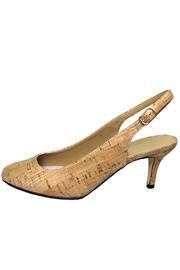  Cork Sling-back Heel