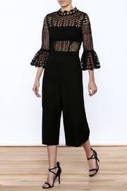 Geometric Lace Jumpsuit