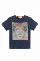  Lion Printed T-shirt