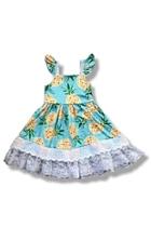  Pineapple Lace Dress