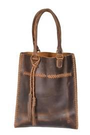  Leather Braided Tote