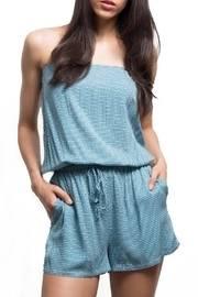  Circle Print Romper