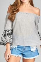  Cherice Off-the-shoulder Top