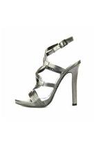  Pewter Strappy Sandal