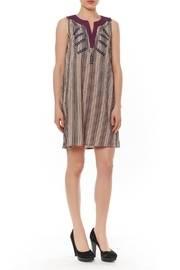  Slvless Stripe Dress