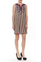  Slvless Stripe Dress