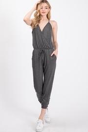  Grey Knit Jumpsuit