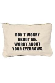  Worry Eyebrow Zip-pouch