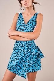  Leopard Skort Romper