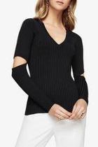  Ribbed Black Sweater