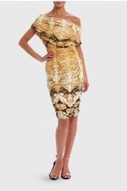  Baroque Bodycon Mini