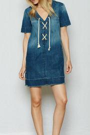  Laced Up Dress