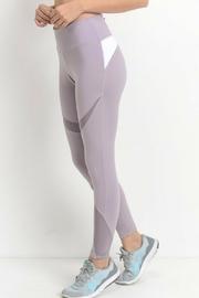  Lilac Mesh Leggings