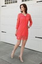  Quinn Coral Dress