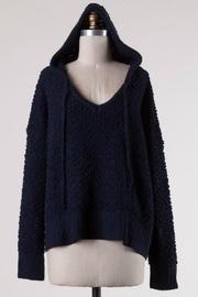  Navy Popcorn Sweater