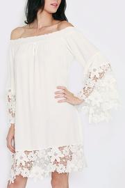  Off-the-shoulder Lace Dress