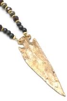  Bronze Arrowhead Necklace
