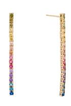  Multicolored Tennis Earrings