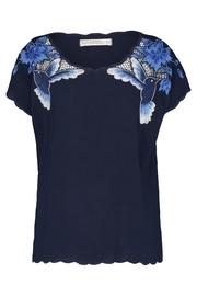  Hummingbird Cutwork Top