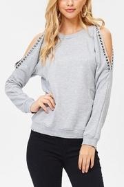  Studded Terry Sweatshirt