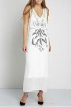  Chiffon White Dress