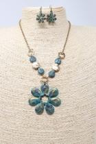  Flower Cut-out Necklace