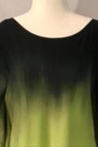  Lime/black Ombre Tunic