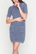  Sweater Dress With Wash Effect