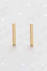  Gold Bar Stud