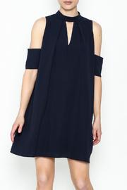  Cold Shoulder Choker Dress
