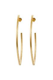  V-shaped Hoop Earrings