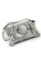  Metallic Foldover Crossbody