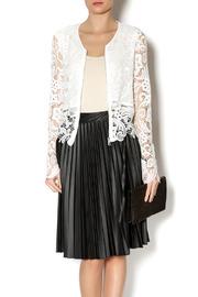  White Crochet Jacket