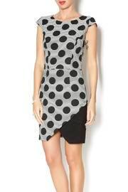  Polk Dot Wrap Dress