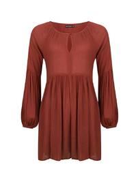 Boho Dress Burgundy