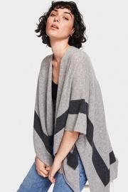  Framed Intarsia Poncho