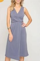  Lilac Modal Midi-skirt