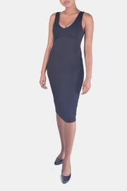  V-neck Bodycon Dress