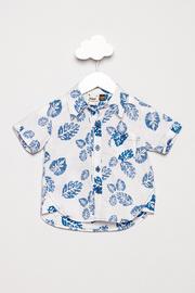  Leaf Print Shirt