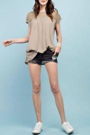  Mesh Top Tee
