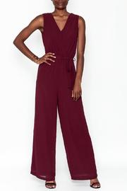  Sleeveless Wrap Jumpsuit
