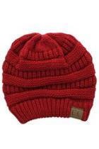  Red Slouchy Beanie