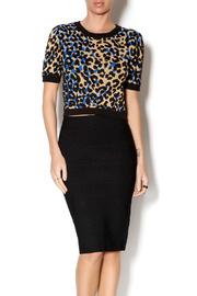  Crop Leopard Sweater