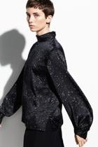  Constellation Print Turtleneck