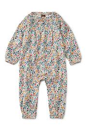 Printed Smocked Romper
