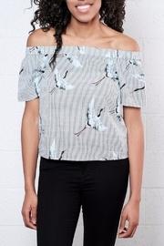  Crane Off Shoulder Top